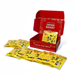 Traditional Japanese Ajigen Oyster Soy Sauce Potato Stick - Japanbasket Box Packaging