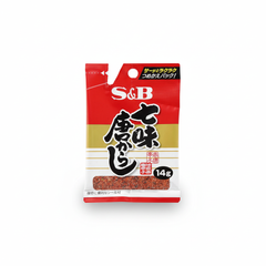 Traditional Japanese S&B Shichimi Karashi Bag - Japanbasket Box Packaging