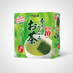 Traditional Japanese Itoen Fragrance Expanding Tea Green Tea Bag - Japanbasket Box Packaging