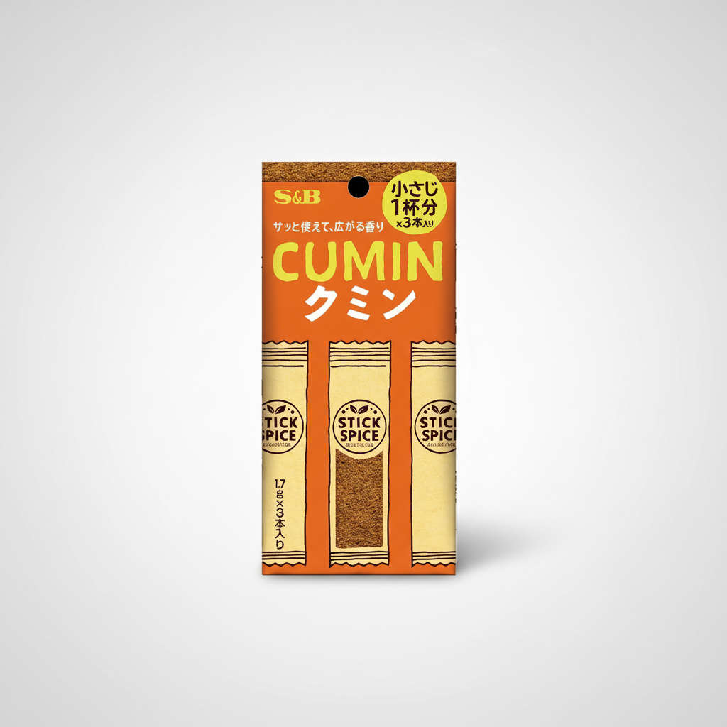 Traditional Japanese Sb Foods Stick Spice Cumin - Japanbasket Box Packaging