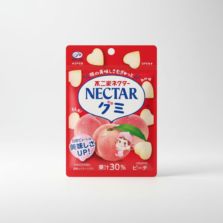 Japanese Fujiya Nectar Gummy (Peach) | Japanbasket Box Edition