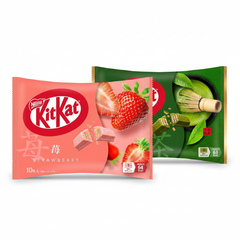 Nestle Japan KitKat: Strawberry & Rich Matcha Flavors - Japanese Snack Variety