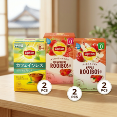 Lipton Tea Bags Variety Pack: Decaf Original, Apple Rooibos, Strawberry Rooibos