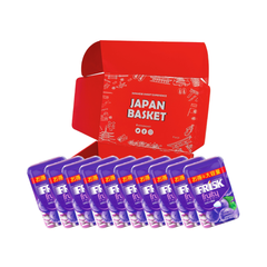 Japanese Kracie Frisk Fruity Fresh Bottle Grape - Japanbasket Box Edition
