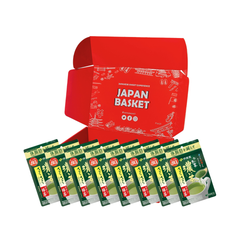 Japanese 伊藤園 おーいお茶おーいお茶 さらさら濃い茶 Powdered Tea - Japanbasket Box Edition