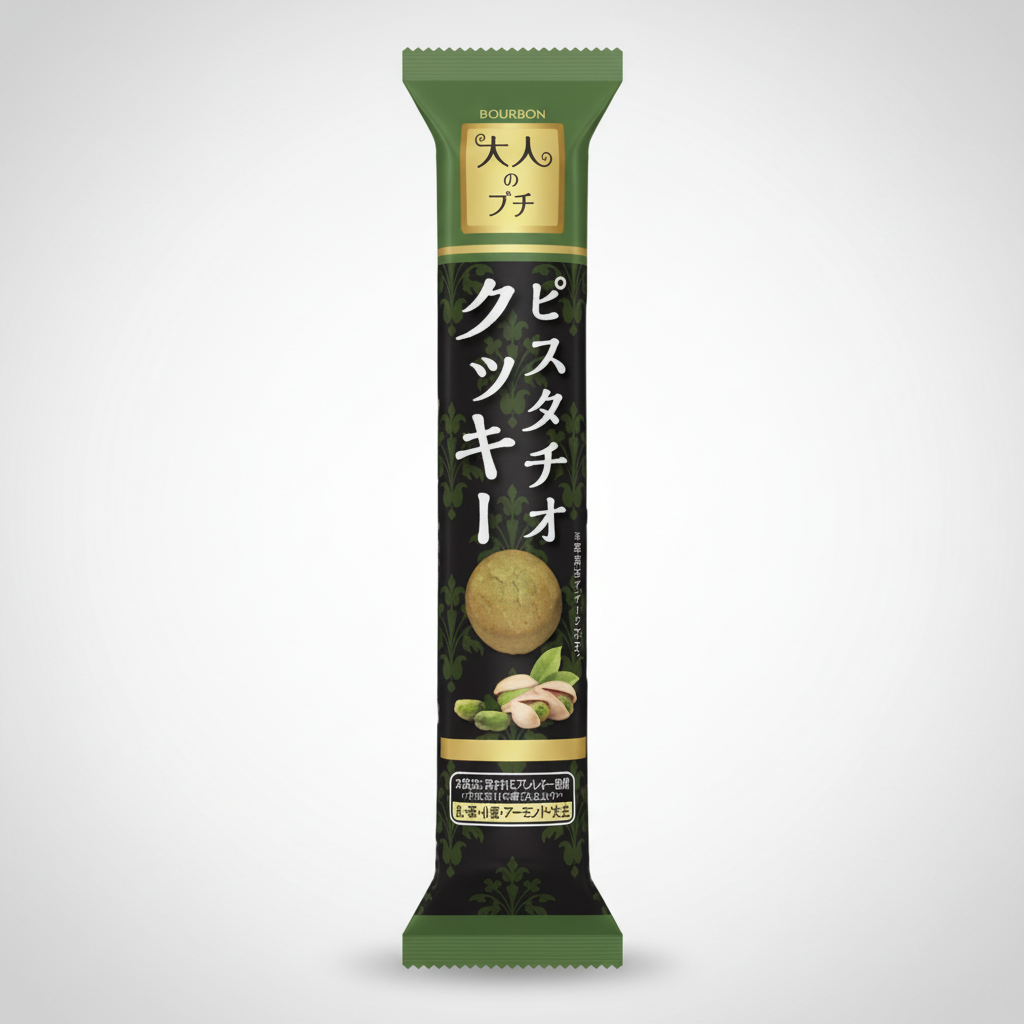 Japanese Bourbon Adult Petit Pistachio Cookie - Japanbasket Box Edition