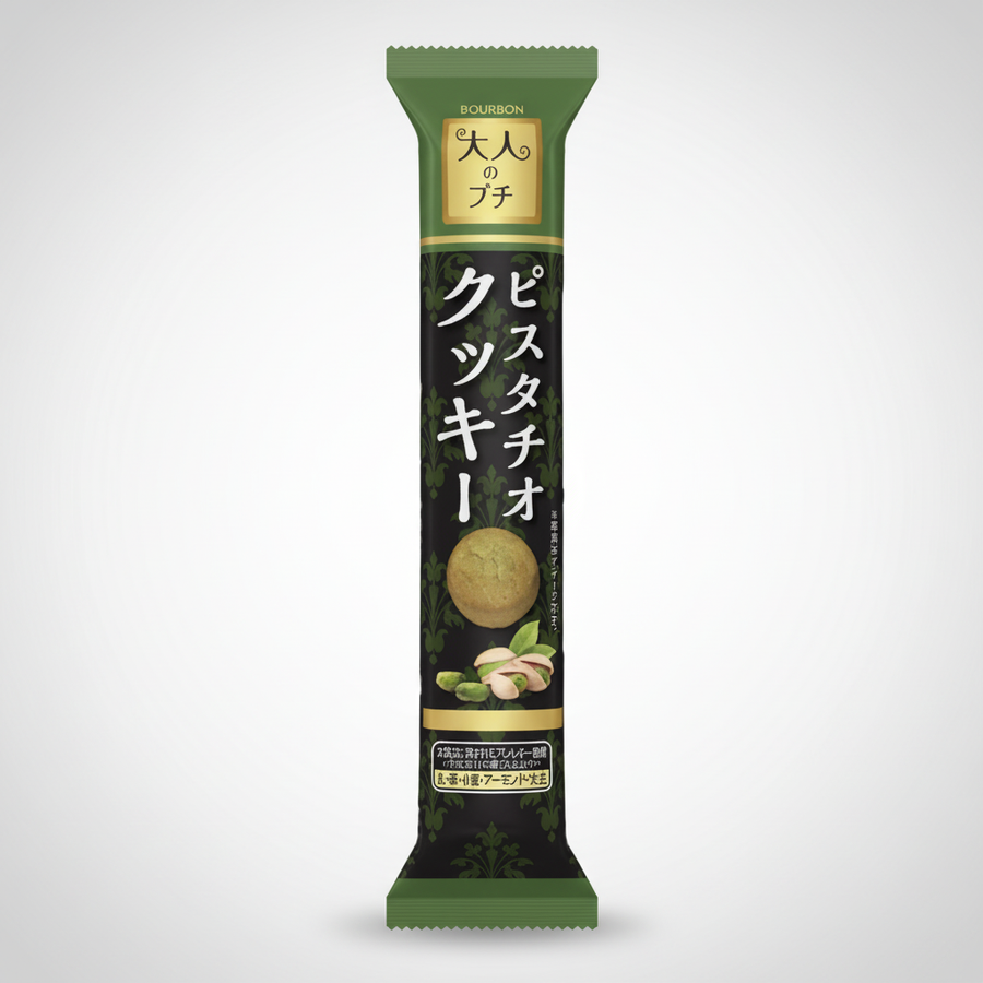 Japanese Bourbon Adult Petit Pistachio Cookie - Japanbasket Box Edition