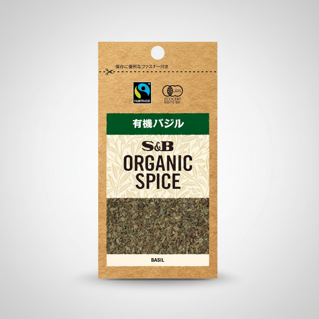 Traditional Japanese Organic Basil - Japanbasket Box Packaging