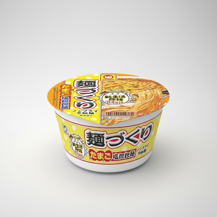 Japanese Maru-chan Noodle Making, Egg, Salt Tantan Noodles | Japanbasket Box Edition