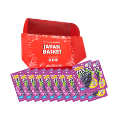 Japanese Lion Sweets, Nata Decoco Grape Gummy | Japanbasket Box Edition