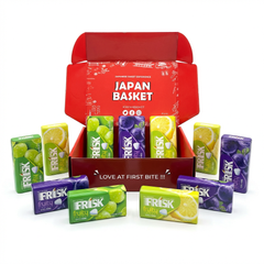 Kracie Frisk Fruity Fresh Candy Mints: Muscat, Grape, Lemon Japanese Candies