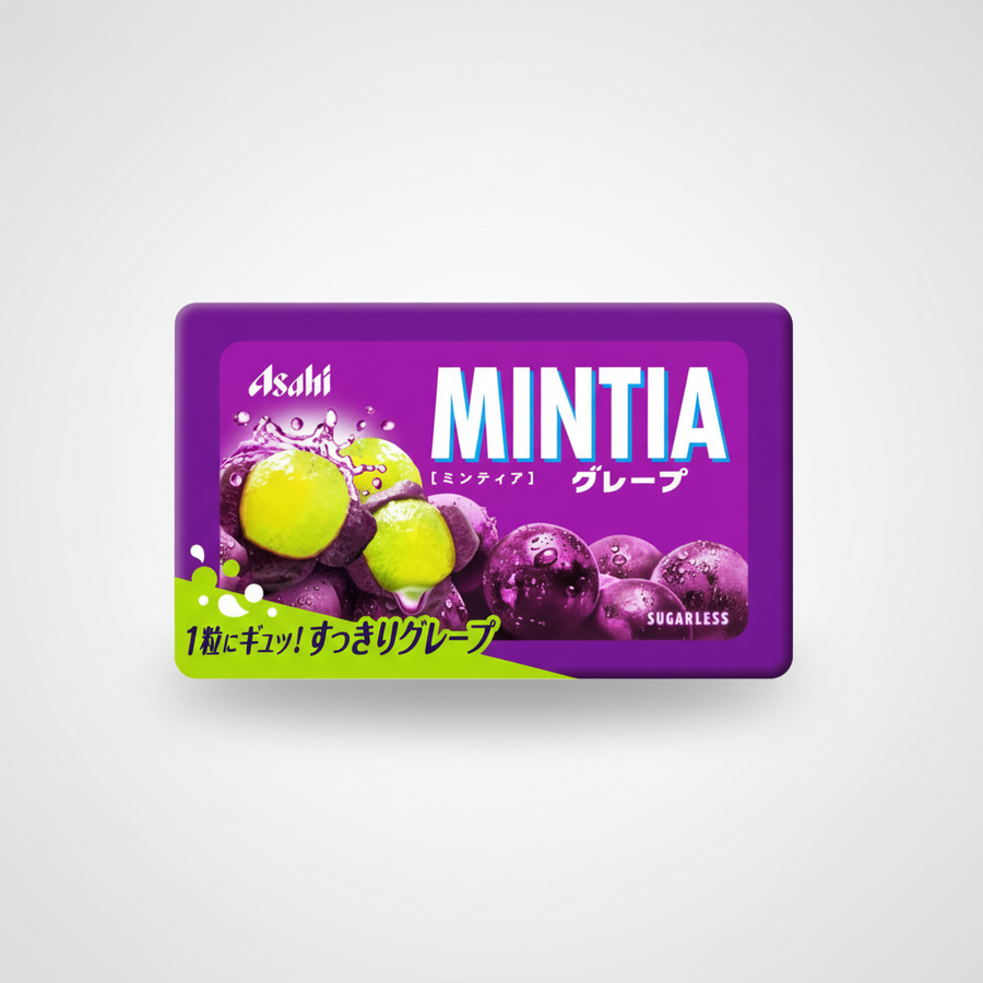 Traditional Japanese Mintia Grape Tablet Collection (Japanbasket Box)