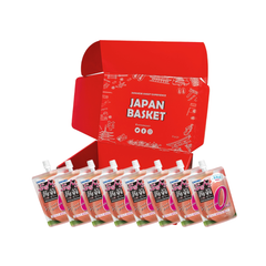 Premium ORIHIRO Pudding Konjac Jelly - Zero Calorie White Peach Flavor - Japanbasket Box for Family Use