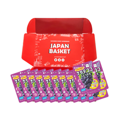 Japanese Lion Sweets, Nata Decoco Grape Gummy | Japanbasket Box Edition