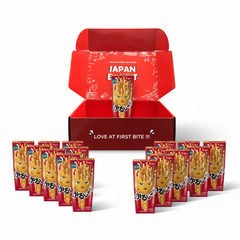 Japanese Glico Karujaga, Umai Taste | 12 Packs Japanbasket Box Edition