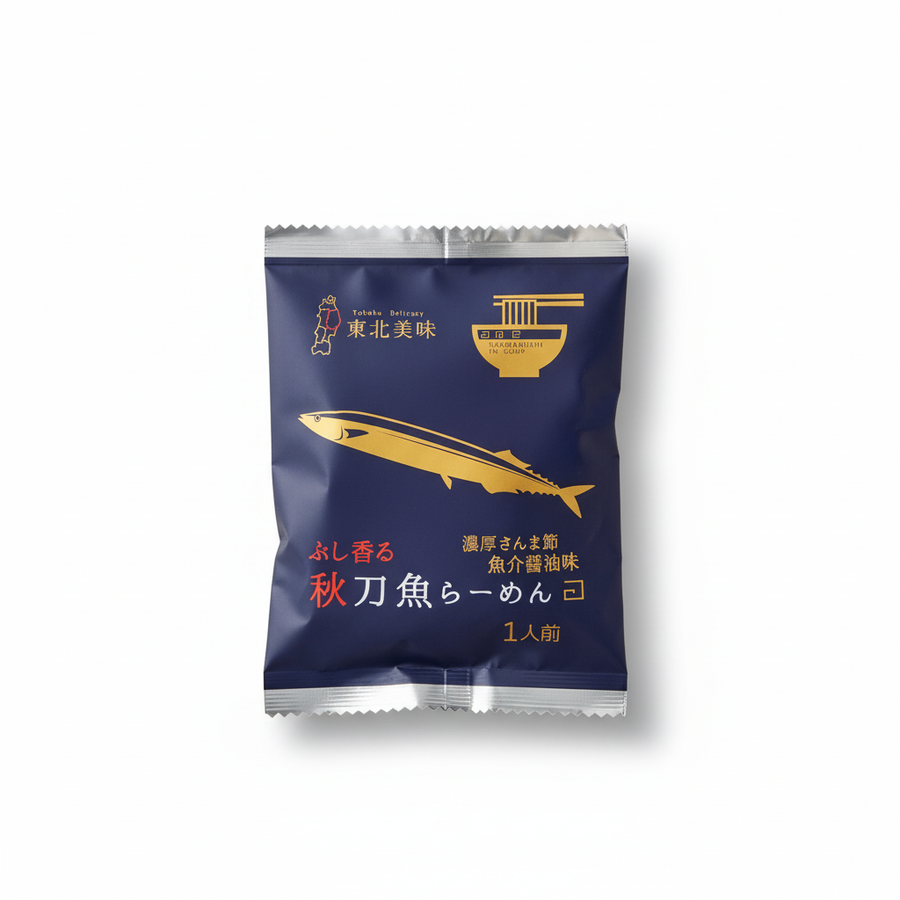 Traditional Japanese Koyama Seimen Autumn Touyo Ramamen | Japanbasket Box Packaging