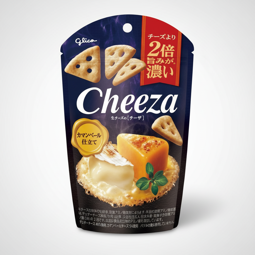 Japanese Glico Raw Cheese Cheese (Camembert Tailored) - Japanbasket Box Edition
