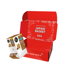 Japanese Nescafe Dolce Gusto Exclusive Capsule, Cafe au Lait - 1 Pieces Japanbasket Box Edition
