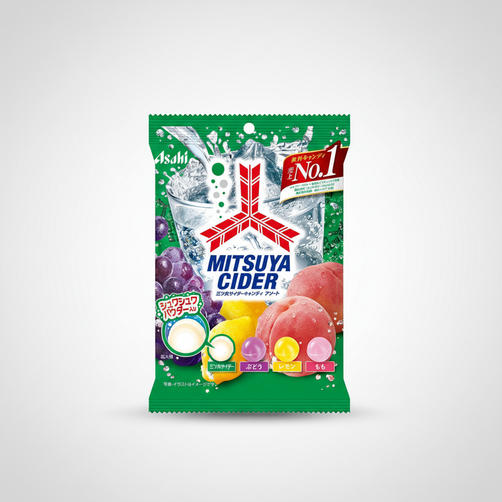 Japanese Asahi Group Mitsuya Cider Candy | Japanbasket Box Edition