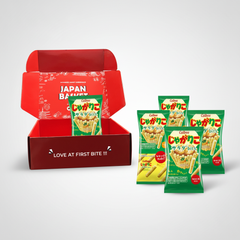 Traditional Japanese Calbee Jagarico Bits Salad | Japanbasket Box Packaging