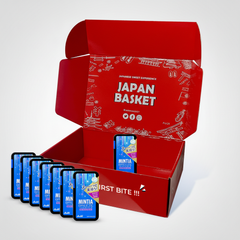 Traditional Japanese Asahi Mintia Breeze Refresh Blue - Japanbasket Box Packaging