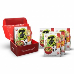 Japanese Nagatanien Raw Type Miso Soup, Assage - Japanbasket Box Edition