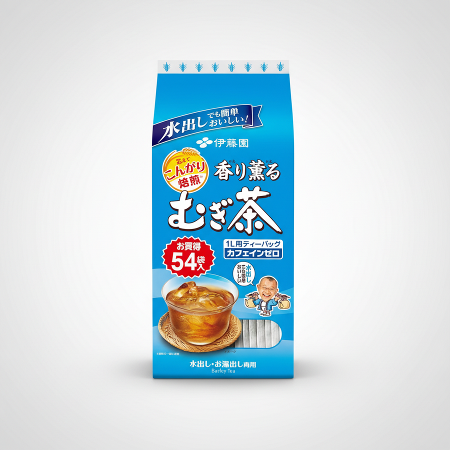 Japanese Itoen Scented Mugicha Tea Bags | Japanbasket Box Edition