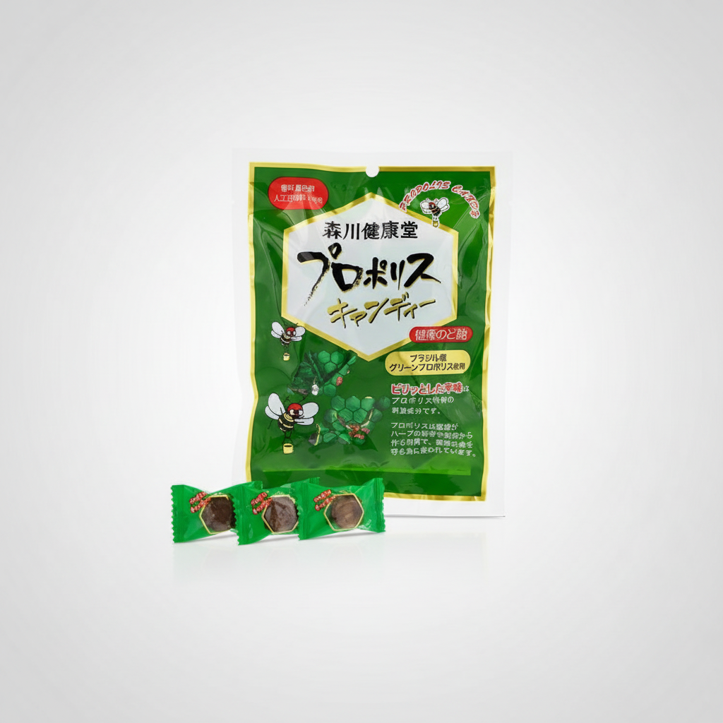 Japanese Morikawa Kenkodo Propolis Candy - Japanbasket Box Edition