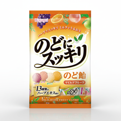 Japanese Kasugai Seika Refreshing Throat Fruit Assortment - Japanbasket Box Edition
