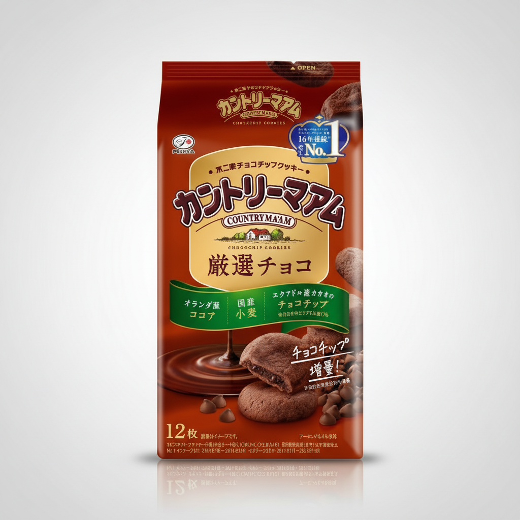 Japanese Fujiya Country Maam | 1 Pieces Japanbasket Box Edition