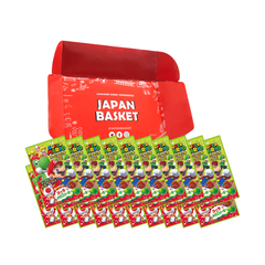 Traditional Japanese Nobel Confectionery Super Mario Gummy Coke & Melon Soda | Japanbasket Box Packaging