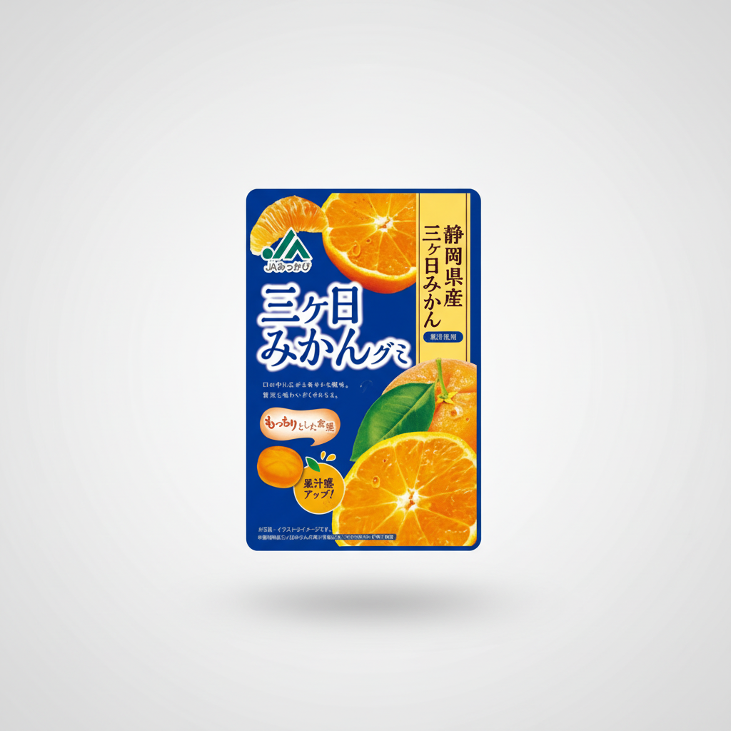 Japanese Montoile Mandarin Orange Gummy - Japanbasket Box Edition