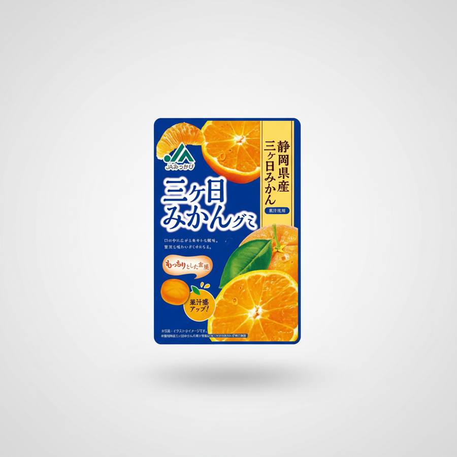 Japanese Montoile Mandarin Orange Gummy - Japanbasket Box Edition