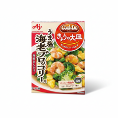 Traditional Japanese Ajinomoto Cook Do Cook Du Today Platter, Seafood Ankake - Japanbasket Box Packaging