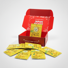 Japanese ケア・ミーケア・ミー ビタミンC+レモングミ - Japanbasket Box Edition
