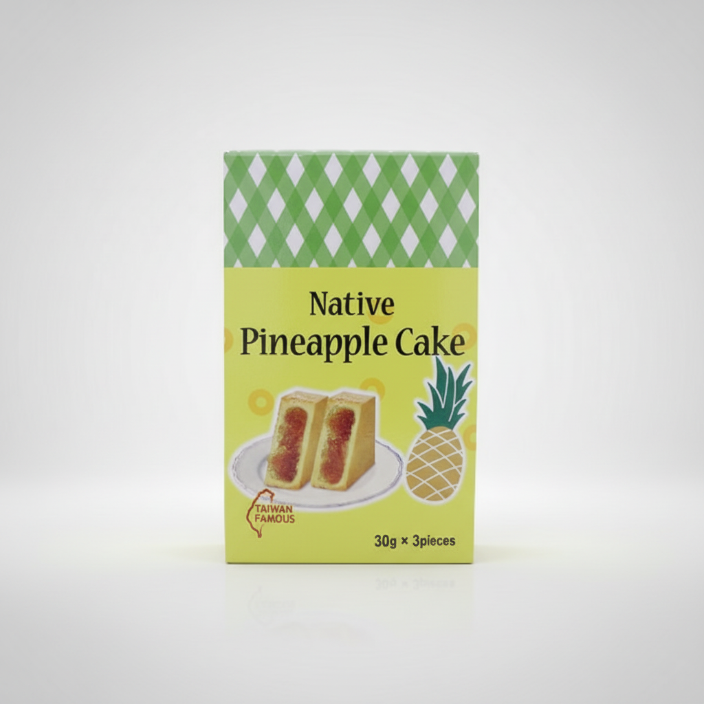Traditional Japanese 竹葉堂パイナップルケーキ | Japanbasket Box Packaging