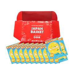 Traditional Japanese Kabaya Foods Shari in Gummy, Lemon - Japanbasket Box Packaging