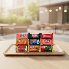 KitKat Mini Variety Gift Box, Japanese KitKats Flavours Taste Comparison 18pcs