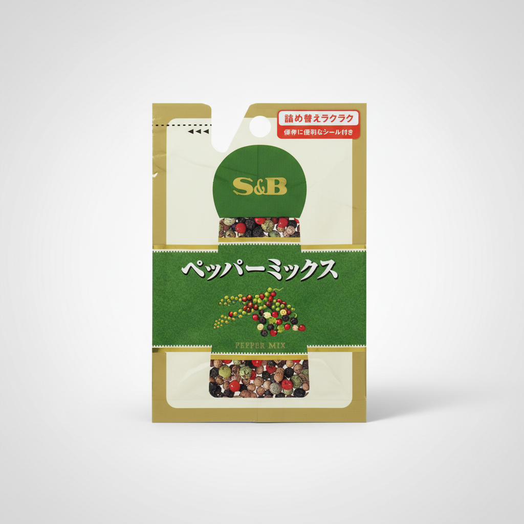 Japanese S&B Pepper Mix - Japanbasket Box Edition
