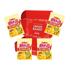 Japanese Calbee Potato Chips Consomme Punch | Japanbasket Box Edition
