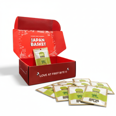 Traditional Japanese S&B Bagged Basil - Japanbasket Box Packaging