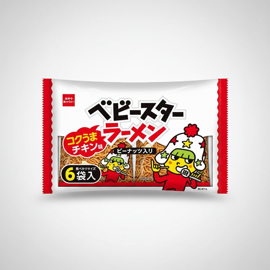 Bulk Baby Star Ramen, Rich Horse Chicken Flavor Collection (Japanbasket Box)