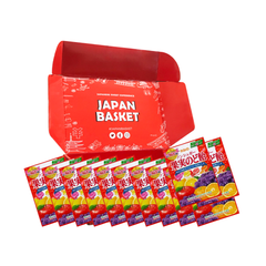 Japanese KANRO Non-Sugar Fruit Throat Candy - Japanbasket Box Edition