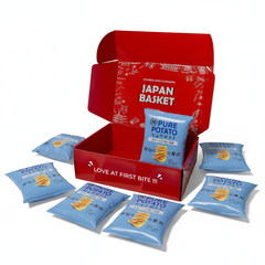 Japanese Koikeya Pure Potato Chips, Okhotsk Salt And Rock Salt | Japanbasket Box Edition