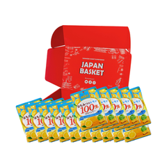 Traditional Japanese Fanjaku Candy 100% Honey and Lemon Candy - Japanbasket Box Packaging