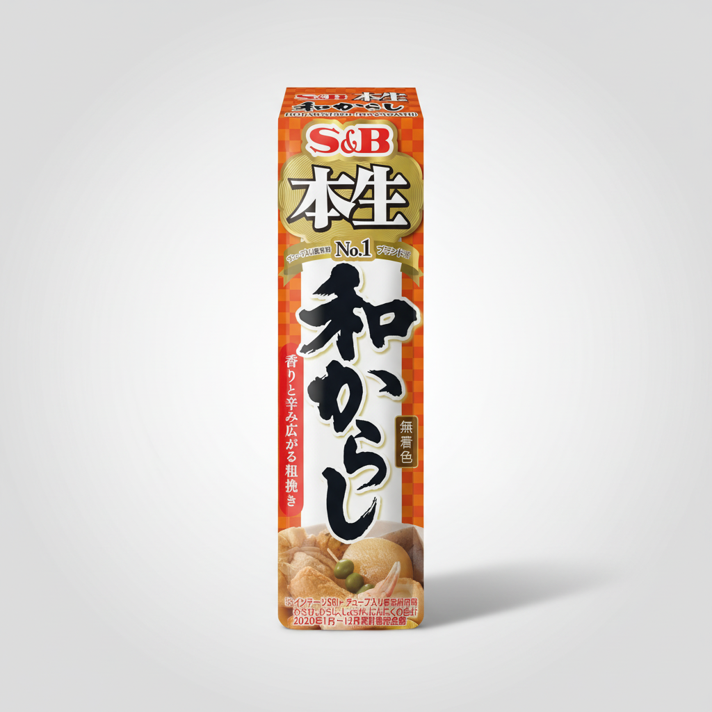Japanese S&B Honyu Mustard | Japanbasket Box Edition