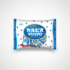 Traditional Japanese Eiwa Calpis Marshmallow Family Size
