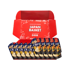 Japanese Glico Raw Cheese Cheese (Camembert Tailored) - Japanbasket Box Edition