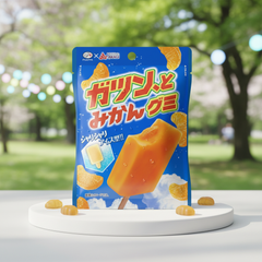 Japanese Fujiya Gatsun, Orange Gummy | Japanbasket Box Edition