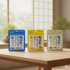 Ryukakusan Throat Candy Honey Lemon Matcha Herb Tablets Refreshing Mint